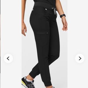 Figs Scrub Zamora Jogger Scrub Pants™ Black Size XS